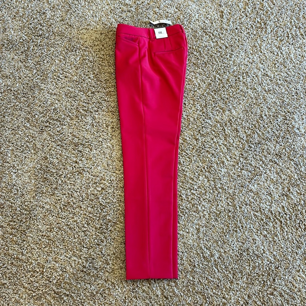 NWT - gorgeous coral/pink ankle pants